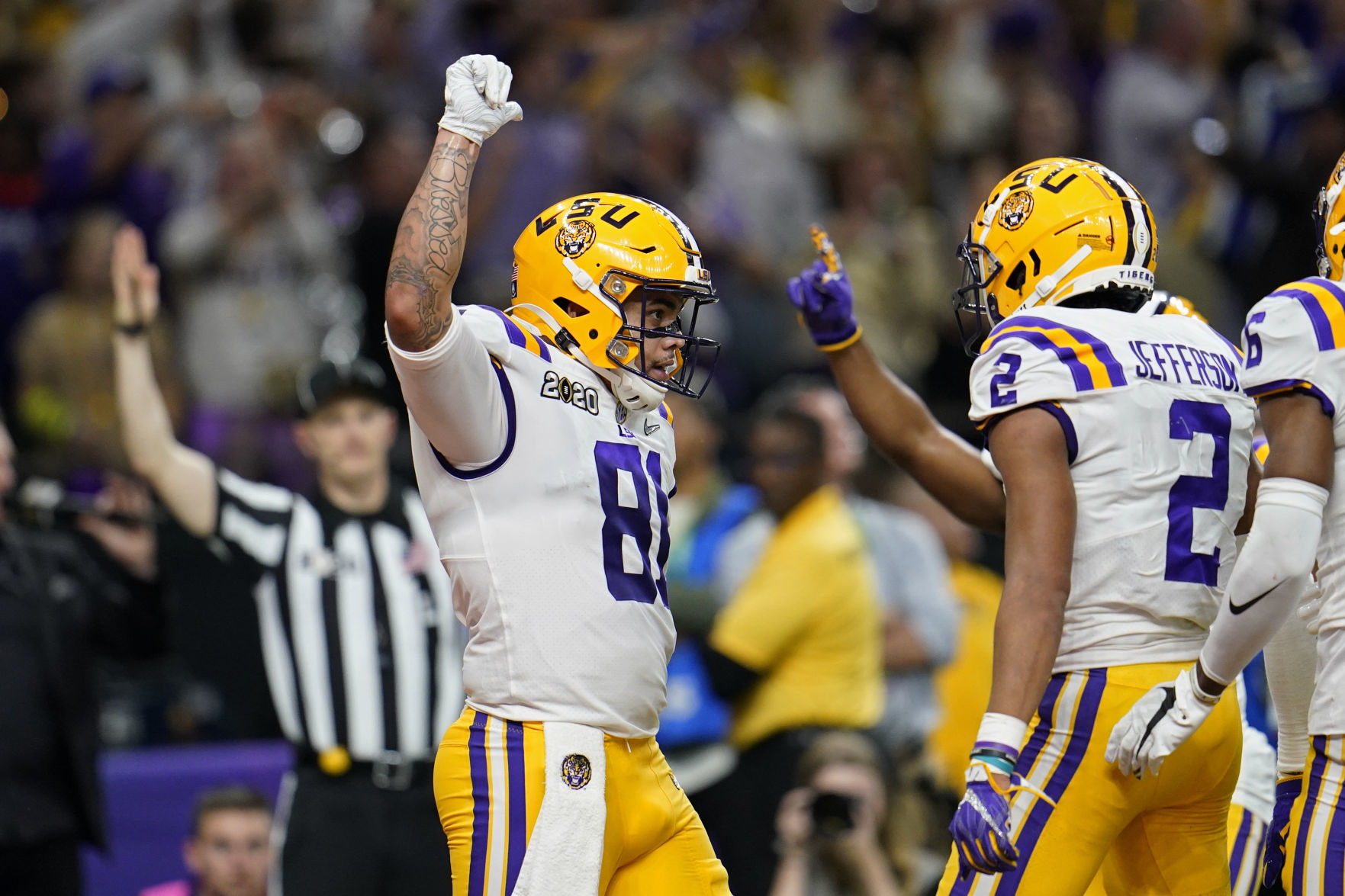 CFP Championship Clemson LSU Football